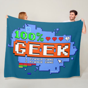 Couverture Polaire 100% Geek