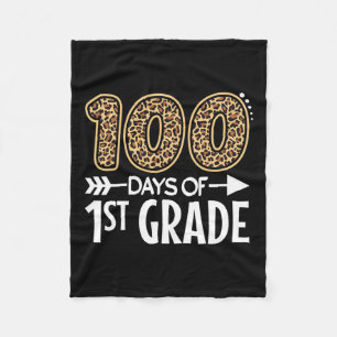 Couverture Polaire 100 Jours D'Enseignant De Première Année 100E Jour