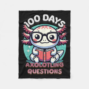 Couverture Polaire 100ème Jour De L'École Drôle 100 Jours I Axolotl Q
