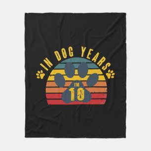 Couverture Polaire 10 ans en années de chien