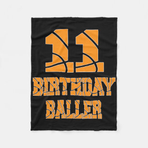 Couverture Polaire 11e anniversaire Byller Boy 11 ans Bysketbyll T