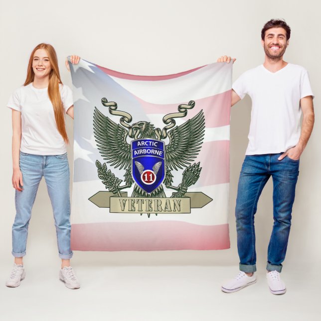 Couverture Polaire 11e division aéroportée Vétérinaire (En situation)