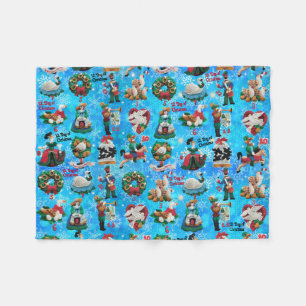 Couverture Polaire 12 Jours de Noël Felt Ornements Felt Felt Enfant
