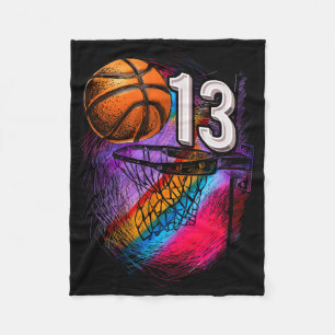Couverture Polaire 13 ans 13e anniversaire Bysketbyll Ado officiel