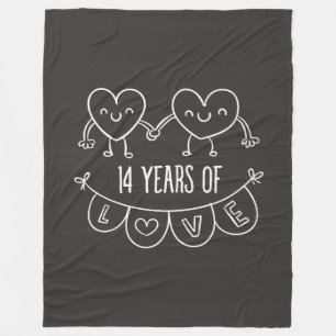 Couverture Polaire 14e Anniversary Poison de Chalk Hearts