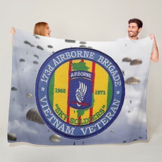 Couverture Polaire 173e RÉGIMENT DE PARACHUTE AIRBORNE (En situation)