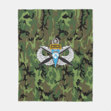 18e corps aéroporté Recondo Camo Blanket