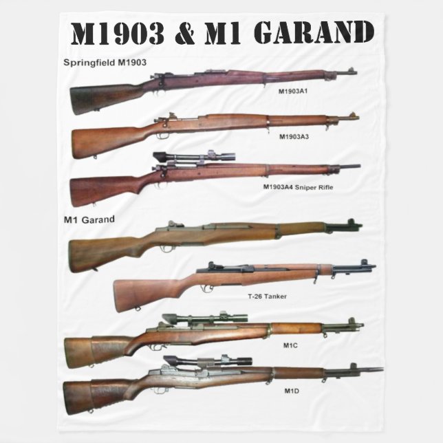 Couverture Polaire 1903 et M1 GARAND RIFLES (Devant)
