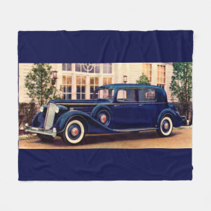 Couverture Polaire 1936 bleu Packard