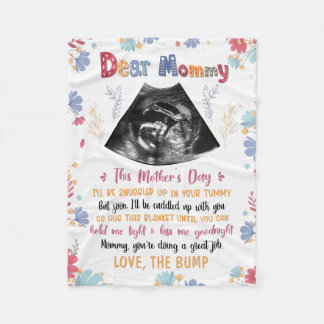 Couverture Polaire 1ère Fête des mères Cadeau pour maman, cadeau couv