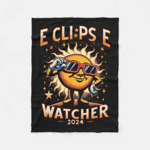 Couverture Polaire 2024 Total Solaire Eclipse Watcher Solaire Porteur