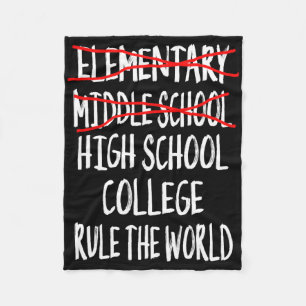 Couverture Polaire 2025 Junior High Graduation Funny Middle School Gr