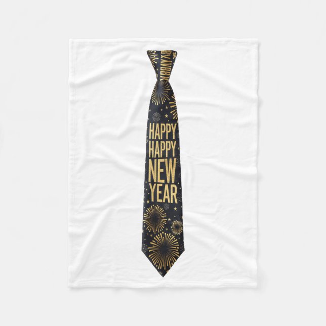 Couverture Polaire 2026 New Year's Party Funny Fireworks Party New Ye (Devant)