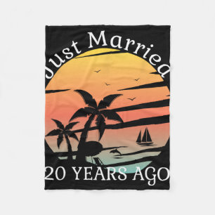 Couverture Polaire 20ème anniversaire de Mariage Croisière juste mari