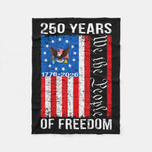 Couverture Polaire 250 ans anniversaire américain 250ème drapeau usa 