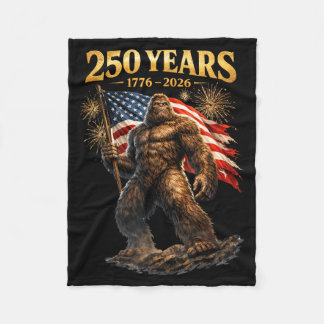 Couverture Polaire 250e anniversaire États-Unis Bigfoot Patriotique A
