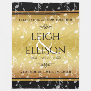 Couverture Polaire 27e anniversaire du Mariage de musique