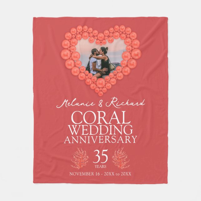 Couverture Polaire 35e anniversaire du Mariage de corail (Devant)