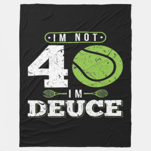 Couverture Polaire 40e Birthday Venin de tennis Blanket