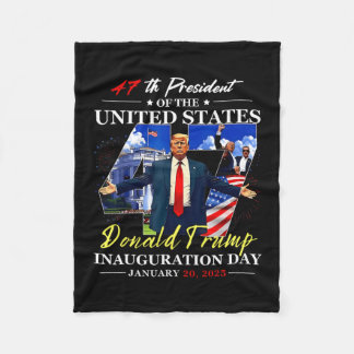 Couverture Polaire 47 P. De L'Unité États D Trump Inauguration D