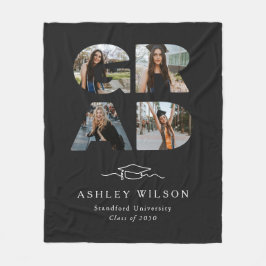 Couverture Polaire 4 Script photo noir Graduation