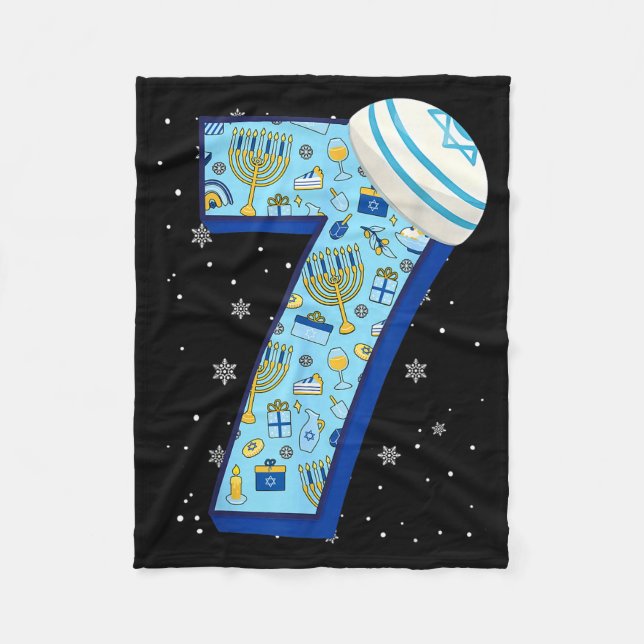 Couverture Polaire 67 Couple Hanukkah Matching Six Seven Meme Jewish  (Devant)