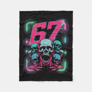 Couverture Polaire 67 Halloween Scp Horreur Visage Y Costume Chemise 
