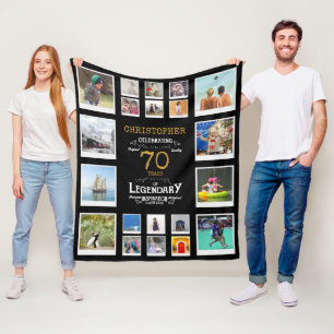 Couverture Polaire 70e anniversaire Black Gold Legendary 20 Photo