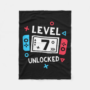 Couverture Polaire 7e anniversaire Chemise garçon niveau 7 jeu vidéo