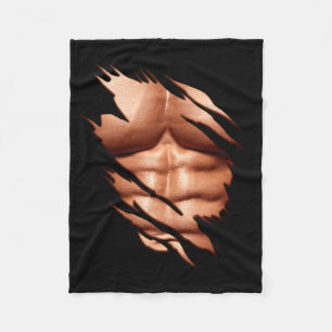 Couverture Polaire Abdominaux Déchirés Clic Drôle