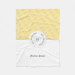 Couverture Polaire Abeille fantastique Miel d'argent Bee Personnalis