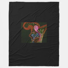 Couverture Polaire Abstract Art Fleece Blanket