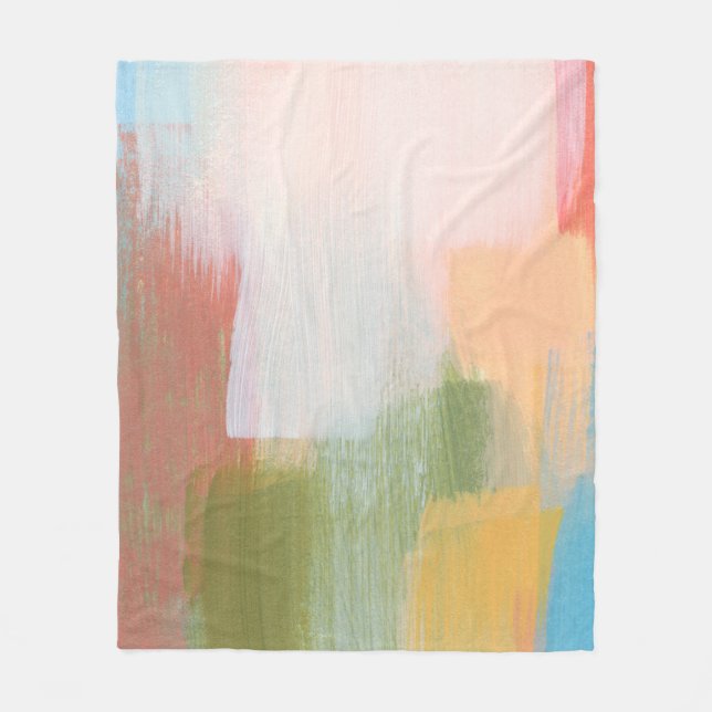 Couverture Polaire Abstract colourful design. Versatile artistic. Bru (Devant)