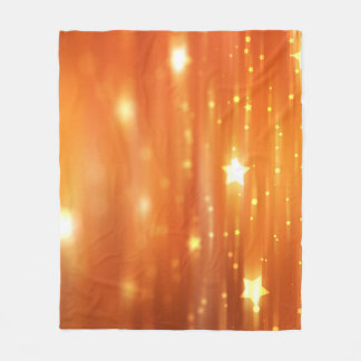 Couverture Polaire abstrait fond orangé brillant abstrait, art, dos