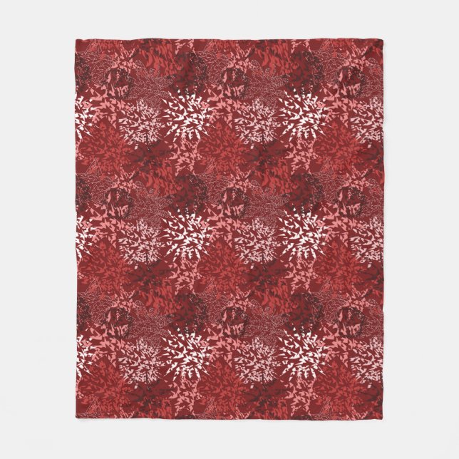 Couverture Polaire Abstrait moderne (Devant)