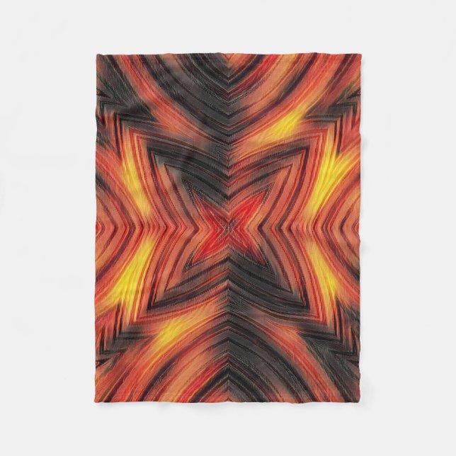 Couverture Polaire Abstrait moderne liquide moderne liquide liquide m (Devant)