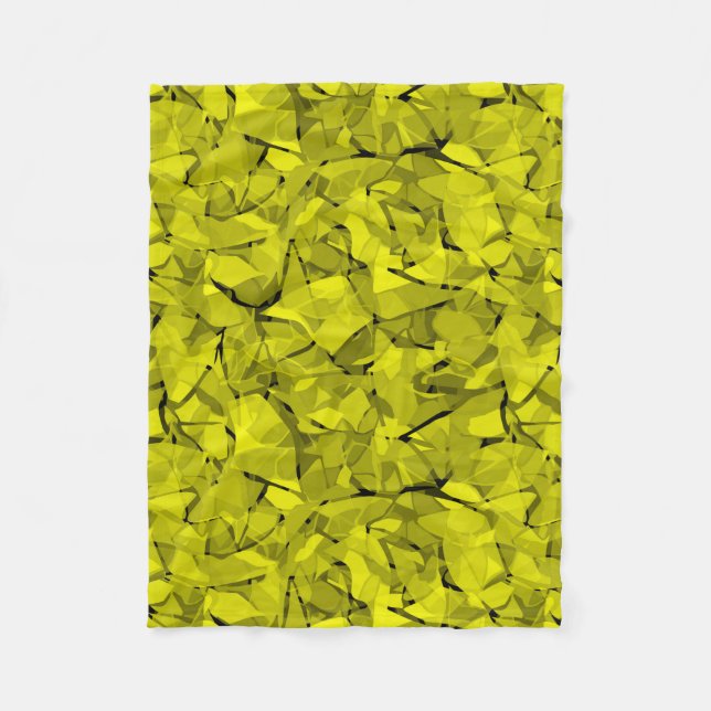 Couverture Polaire Abstrait mosaïque moderne en cristal mosaïque moti (Devant)