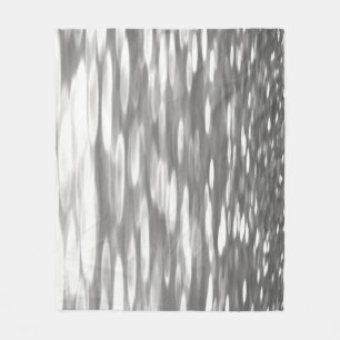 Couverture Polaire Abstrait n° 3 : brillant gris argenté