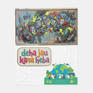 Couverture Polaire Absurd image Like abstract