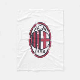Couverture Polaire Ac milan retro badge