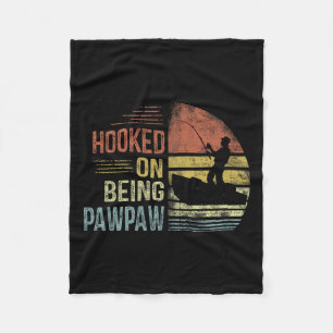 Couverture Polaire Accompagné D'Être Pawpaw Pêche Cadeaux Pawpaw Père