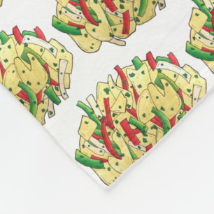 Couverture Polaire Ackee and Saltfish Cod Jamaïcain Caraïbes