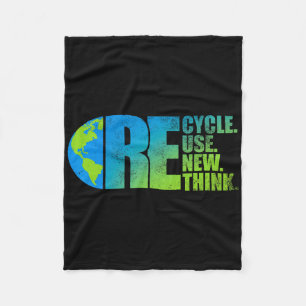 Couverture Polaire Activisme de l'environnement Recycler Réutiliser R