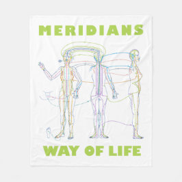 Couverture polaire Acupuncture Way of Life