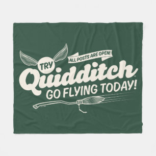 Couverture Polaire Affiche de recrutement de QUIDDITCH™