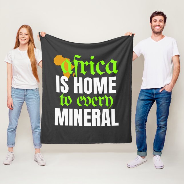 Couverture Polaire Africa is Home To Every Mineral |  (En situation)