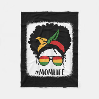 Couverture Polaire Afro-Américain Maman Vie Mère Noire Mères D
