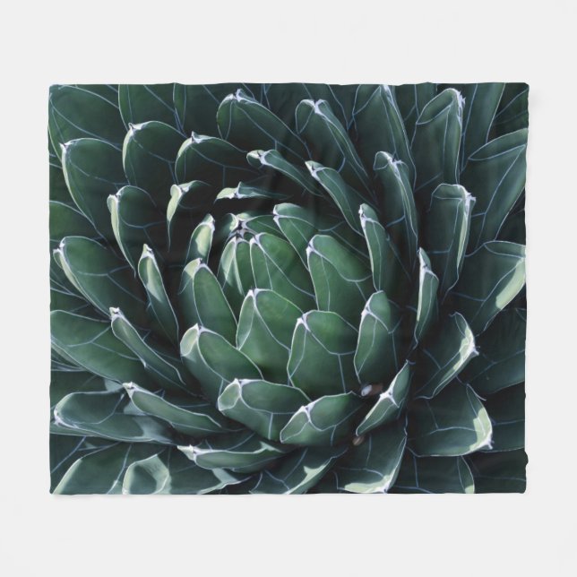 Couverture Polaire Agave vert (Devant (Horizontal))