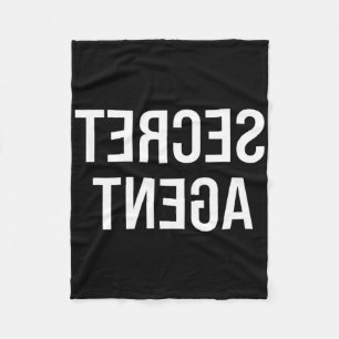 Couverture Polaire Agent Secret Halloween Costume Spy Undercover Espi