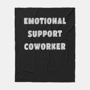Couverture Polaire Aide émotionnelle Coworker Chill Meme